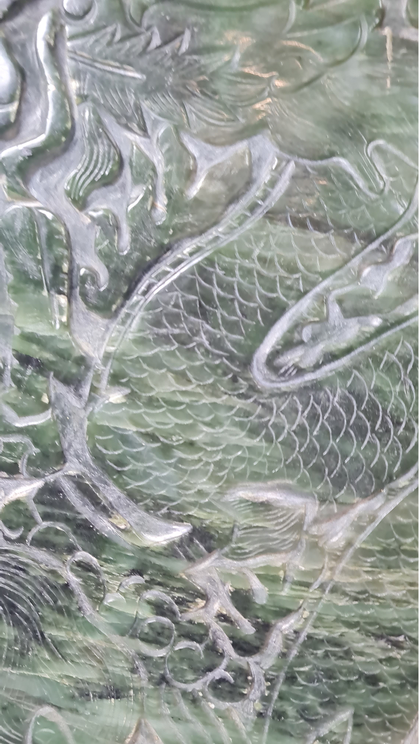 Vase rituel fang hu à décor de dragons — 3