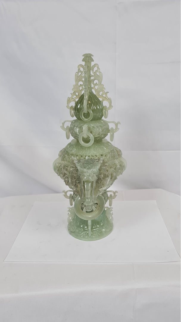 Vase jade vert clair — 2