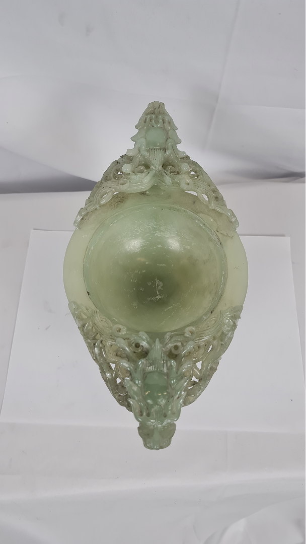 Vase jade vert clair — 3