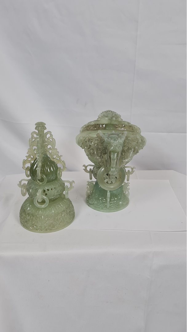 Vase jade vert clair — 4