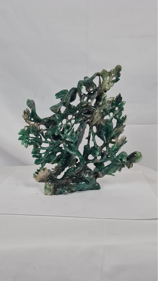 Sculpture composition végétale avec oiseaux — 2