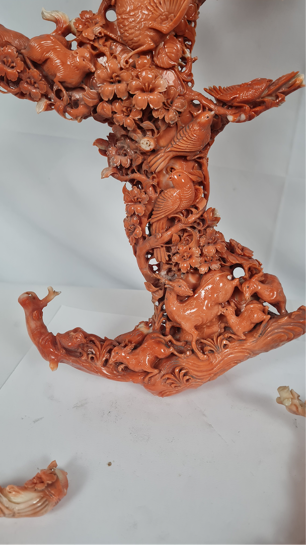 Sculpture corail rouge — 6