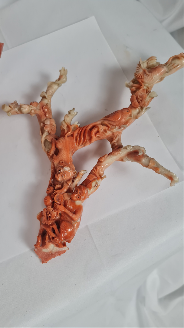 Sculpture corail rouge — 7