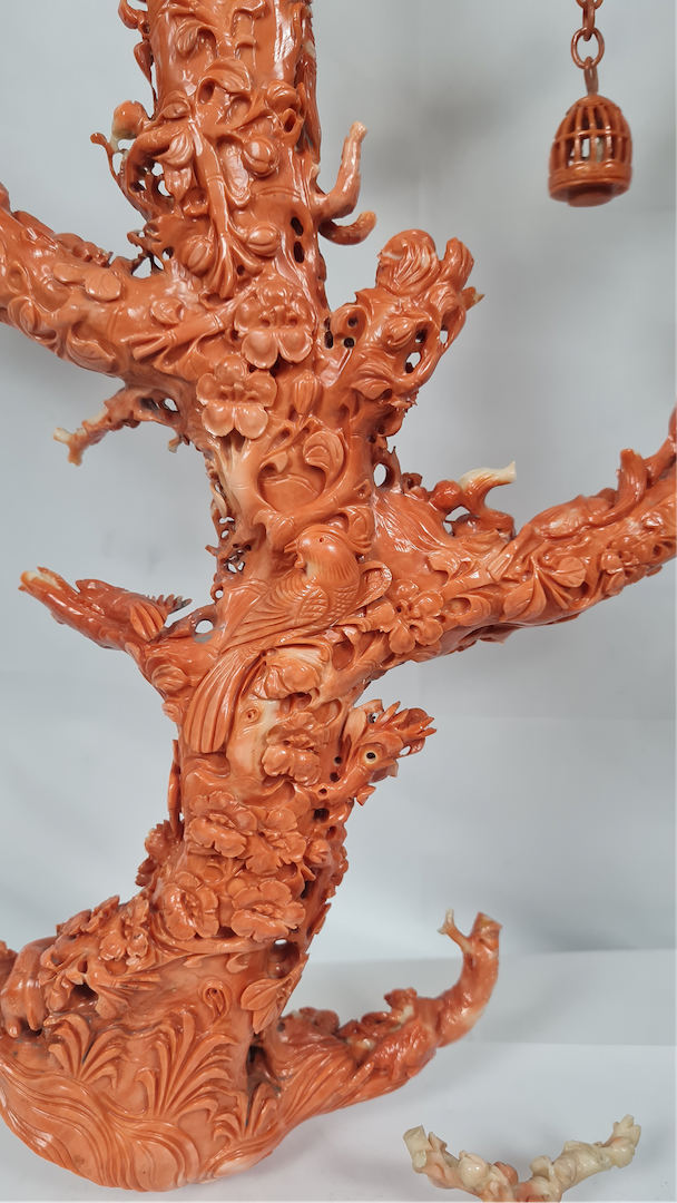 Sculpture corail rouge — 9