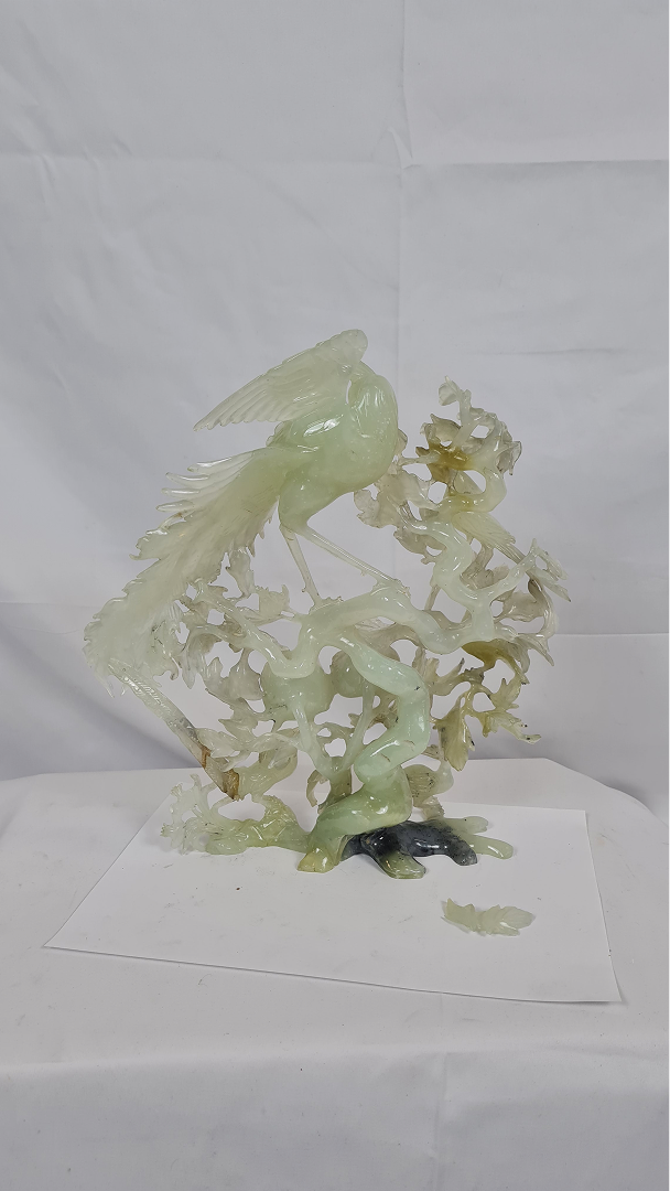 Sculpture jade verte — 3