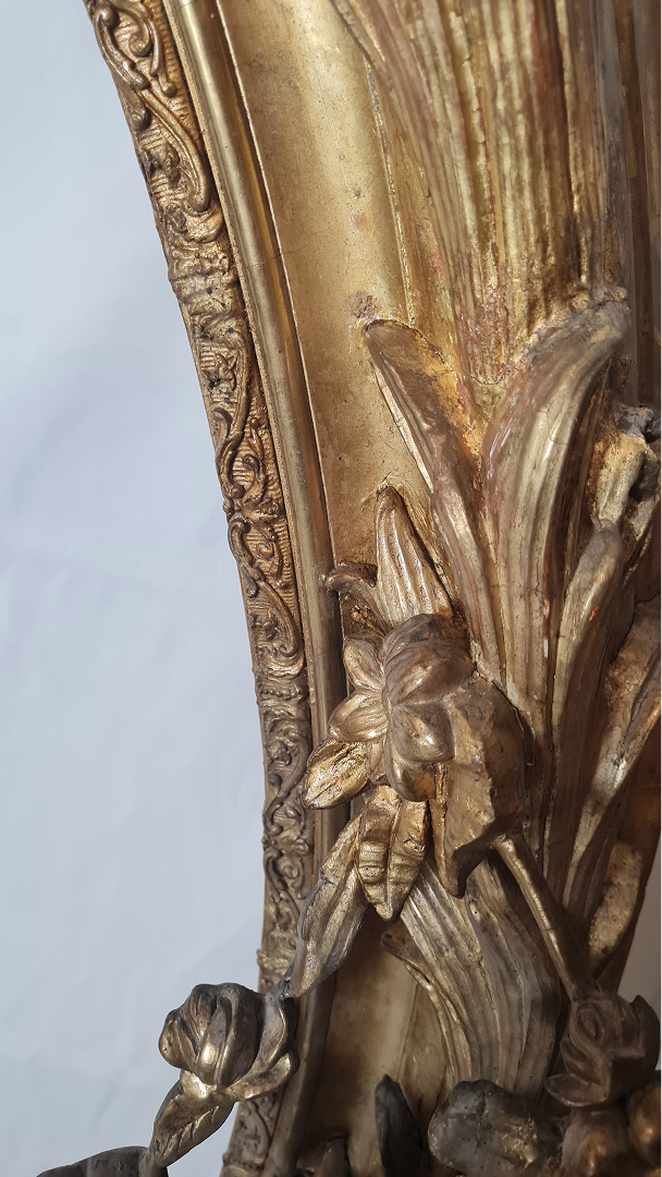 Grand cadre doré style Louis XVI — 7